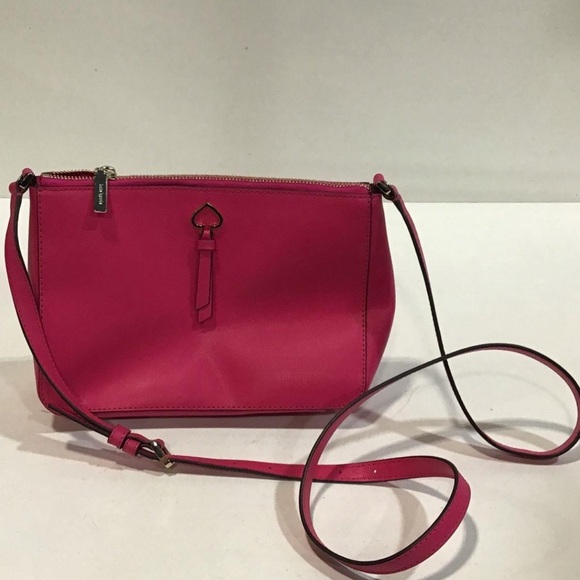 Women’s Kate Spade Pink Leather Crossbody Bag - Picture 1 of 6